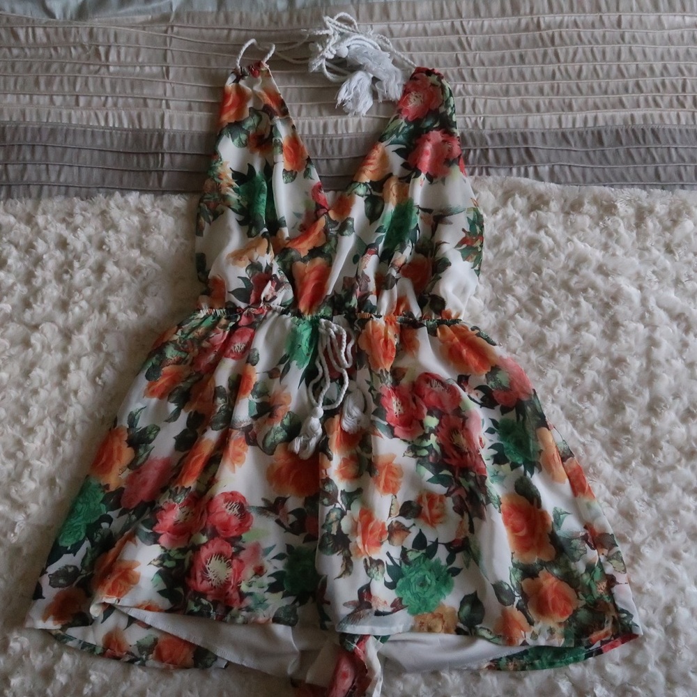Floral Spring Time Romper